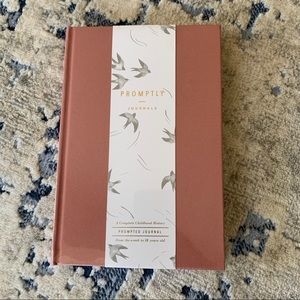 Promptly childhood history journal pink
